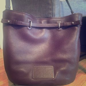 MARC JACOBS burgundy colored work bag